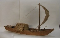 小鵜飼船模型 